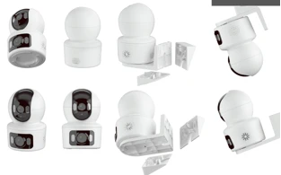 Dual-Lens Outdoor PT Camera